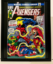 Load image into Gallery viewer, Avengers #126 Klaw Black Panther 11x14 FRAMED Marvel Comics Art Print Poster