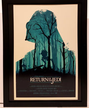 Load image into Gallery viewer, Star Wars Return of the Jedi by Olly Moss 9x12 FRAMED Art Mondo Print Poster