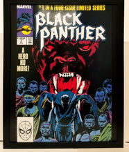 Load image into Gallery viewer, Black Panther #1 by Denys Cowan 11x14 FRAMED Marvel Comics Art Print Poster