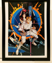Load image into Gallery viewer, Star Wars 1976 by Howard Chaykin 9x12 FRAMED Art Print Movie Poster