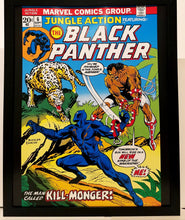 Load image into Gallery viewer, Jungle Action #6 Black Panther 11x14 FRAMED Marvel Comics Art Print Poster