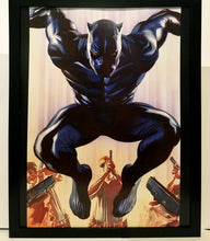 Load image into Gallery viewer, Black Panther by Alex Ross 11x14 FRAMED Marvel Comics Art Print Poster