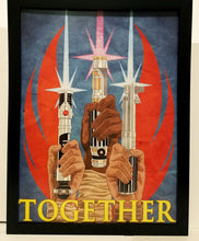 Load image into Gallery viewer, Star Wars Together by Joe Corroney LGBTQ 9x12 FRAMED Art Print Movie Poster