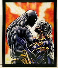 Load image into Gallery viewer, Black Panther Storm by Sal Velluto 11x14 FRAMED Marvel Comics Art Print Poster