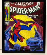 Load image into Gallery viewer, Amazing Spider-Man #70 by John Romita 11x14 FRAMED Marvel Comics Art Print Poster