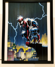 Load image into Gallery viewer, Amazing Spider-Man by John Romita Jr 11x14 FRAMED Marvel Comics Art Print Poster