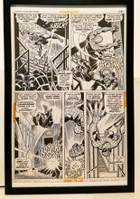 Load image into Gallery viewer, Amazing Spider-Man #115 pg. 14 John Romita 11x17 FRAMED Original Art Poster Marvel Comics