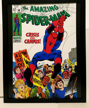 Load image into Gallery viewer, Amazing Spider-Man #68 by John Romita 11x14 FRAMED Marvel Comics Art Print Poster