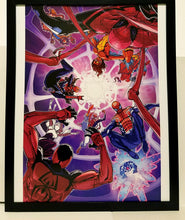 Load image into Gallery viewer, Spider-Verse by Giuseppe Camuncoli 11x14 FRAMED Marvel Comics Art Print Poster