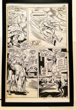 Load image into Gallery viewer, Amazing Spider-Man #71 pg. 19 John Romita 11x17 FRAMED Original Art Poster Marvel Comics