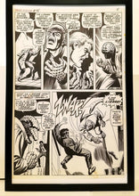 Load image into Gallery viewer, Amazing Spider-Man #75 pg. 11 John Romita 11x17 FRAMED Original Art Poster Marvel Comics