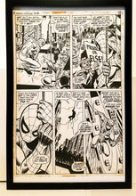 Load image into Gallery viewer, Amazing Spider-Man #106 pg. 13 John Romita 11x17 FRAMED Original Art Poster Marvel Comics