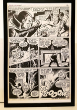 Load image into Gallery viewer, Amazing Spider-Man #84 pg. 9 11x17 FRAMED Original Art Poster Marvel Comics