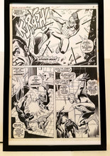 Load image into Gallery viewer, Amazing Spider-Man #75 pg. 8 John Romita 11x17 FRAMED Original Art Poster Marvel Comics