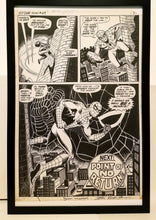 Load image into Gallery viewer, Amazing Spider-Man #69 pg. 20 John Romita 11x17 FRAMED Original Art Poster Marvel Comics