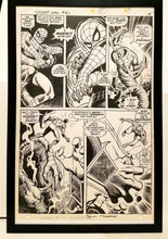 Load image into Gallery viewer, Amazing Spider-Man #67 pg. 14 John Romita 11x17 FRAMED Original Art Poster Marvel Comics