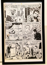 Load image into Gallery viewer, Amazing Spider-Man #84 pg. 5 11x17 FRAMED Original Art Poster Marvel Comics