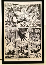 Load image into Gallery viewer, Amazing Spider-Man #69 pg. 11 John Romita 11x17 FRAMED Original Art Poster Marvel Comics