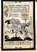Load image into Gallery viewer, Fantastic Four #116 by John Buscema 11x17 FRAMED Original Art Poster Marvel Comics