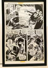 Load image into Gallery viewer, Amazing Spider-Man #108 pg. 20 John Romita 11x17 FRAMED Original Art Poster Marvel Comics