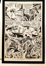 Load image into Gallery viewer, Amazing Spider-Man #67 pg. 19 John Romita 11x17 FRAMED Original Art Poster Marvel Comics