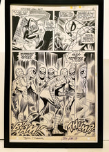 Load image into Gallery viewer, Amazing Spider-Man #67 pg. 5 John Romita 11x17 FRAMED Original Art Poster Marvel Comics