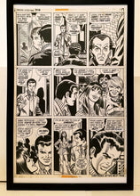 Load image into Gallery viewer, Amazing Spider-Man #106 pg. 15 John Romita 11x17 FRAMED Original Art Poster Marvel Comics