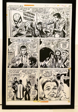 Load image into Gallery viewer, Amazing Spider-Man #112 pg. 17 by John Romita 11x17 FRAMED Original Art Poster Marvel Comics