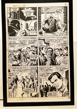 Load image into Gallery viewer, Amazing Spider-Man #68 pg. 12 John Romita 11x17 FRAMED Original Art Poster Marvel Comics