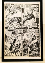 Load image into Gallery viewer, Amazing Spider-Man #75 pg. 9 John Romita 11x17 FRAMED Original Art Poster Marvel Comics