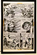 Load image into Gallery viewer, Amazing Spider-Man #115 pg. 7 John Romita 11x17 FRAMED Original Art Poster Marvel Comics