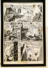 Load image into Gallery viewer, Amazing Spider-Man #112 pg. 11 John Romita 11x17 FRAMED Original Art Poster Marvel Comics