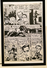 Load image into Gallery viewer, Amazing Spider-Man #115 pg. 27 by John Romita 11x17 FRAMED Original Art Poster Marvel Comics