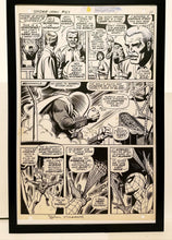 Load image into Gallery viewer, Amazing Spider-Man #67 pg. 8 John Romita 11x17 FRAMED Original Art Poster Marvel Comics Poster