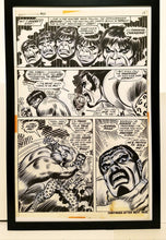 Load image into Gallery viewer, Amazing Spider-Man #111 pg. 11 John Romita 11x17 FRAMED Original Art Poster Marvel Comics
