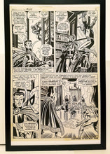 Load image into Gallery viewer, Amazing Spider-Man #109 pg. 7 John Romita 11x17 FRAMED Original Art Poster Marvel Comics