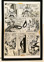 Load image into Gallery viewer, Amazing Spider-Man #111 pg. 16 John Romita 11x17 FRAMED Original Art Poster Marvel Comics