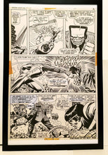 Load image into Gallery viewer, Amazing Spider-Man #114 pg. 3 11x17 FRAMED Original Art Poster Marvel Comics