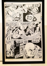 Load image into Gallery viewer, Amazing Spider-Man #84 pg. 19 11x17 FRAMED Original Art Poster Marvel Comics