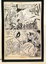 Load image into Gallery viewer, Amazing Spider-Man #109 pg. 5 John Romita 11x17 FRAMED Original Art Poster Marvel Comics