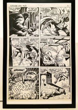 Load image into Gallery viewer, Amazing Spider-Man #69 pg. 16 John Romita 11x17 FRAMED Original Art Poster Marvel Comics