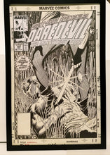 Load image into Gallery viewer, Daredevil #260 by John Romita Jr 11x17 FRAMED Original Art Poster Marvel Comics