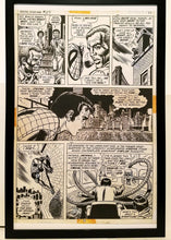 Load image into Gallery viewer, Amazing Spider-Man #113 pg. 11 11x17 FRAMED Original Art Poster Marvel Comics