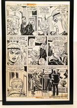 Load image into Gallery viewer, Amazing Spider-Man #109 pg. 15 John Romita 11x17 FRAMED Original Art Poster Marvel Comics