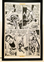 Load image into Gallery viewer, Amazing Spider-Man #113 pg. 6 11x17 FRAMED Original Art Poster Marvel Comics