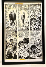 Load image into Gallery viewer, Amazing Spider-Man #110 pg. 14 John Romita 11x17 FRAMED Original Art Poster Marvel Comics
