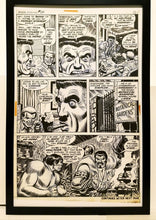 Load image into Gallery viewer, Amazing Spider-Man #111 pg. 9 John Romita 11x17 FRAMED Original Art Poster Marvel Comics