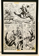 Load image into Gallery viewer, Amazing Spider-Man #108 pg. 5 by John Romita 11x17 FRAMED Original Art Poster Marvel Comics