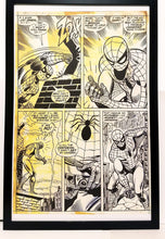Load image into Gallery viewer, Amazing Spider-Man #110 pg. 2 John Romita 11x17 FRAMED Original Art Poster Marvel Comics