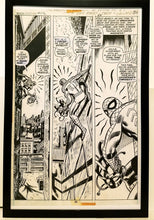 Load image into Gallery viewer, Amazing Spider-Man #112 pg. 30 by John Romita 11x17 FRAMED Original Art Poster Marvel Comics